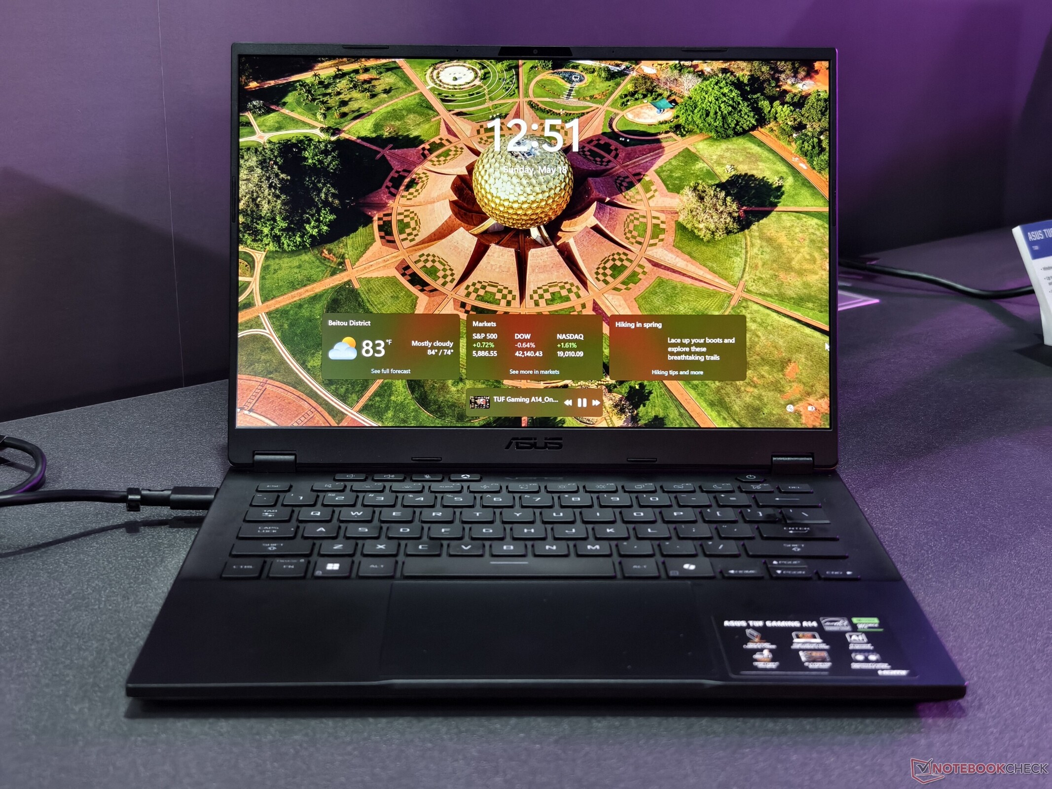 أسوس تكشف النقاب عن سلسلة TUF Gaming A14 المدعومة بمعالجات AMD AI وبطاقة الرسوميات RTX 5060 في #Computex2025