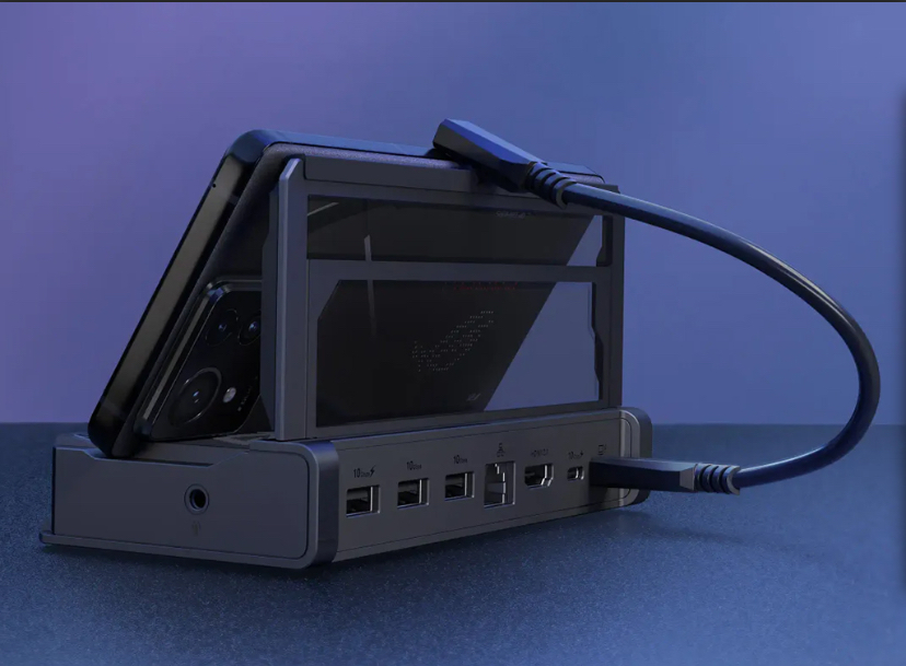 إصدار حصري: قاعدة ASUS ROG Bulwark Dock 7 في 1 للألعاب والهواتف والحواسب في #Computex2025