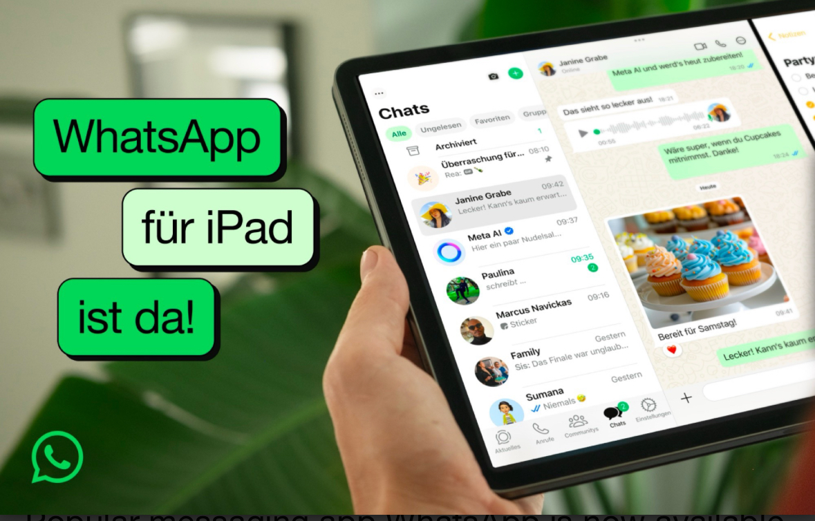إطلاق WhatsApp رسميًا على أجهزة iPad: التجربة التي انتظارها الكثيرون!