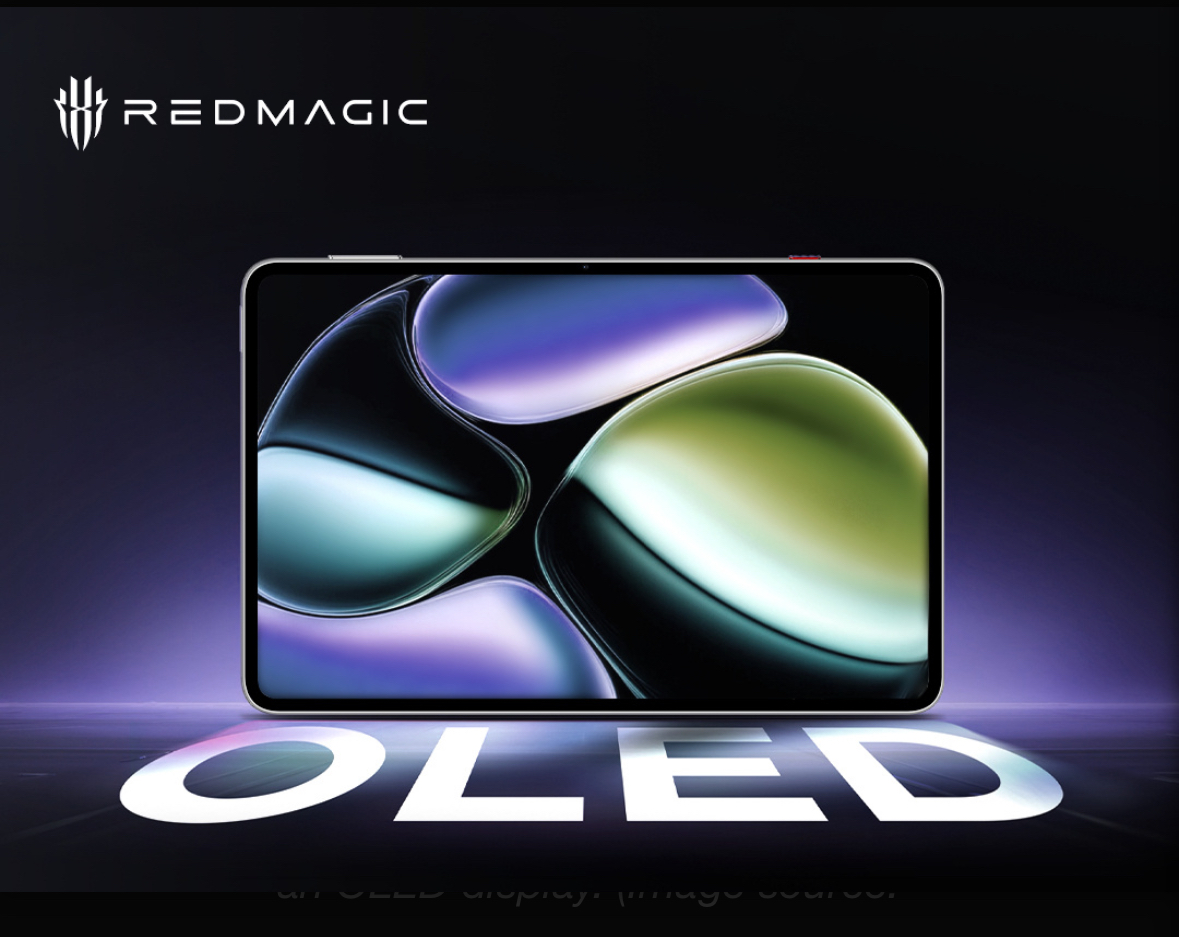 RedMagic تكشف النقاب عن جهاز لوحي مخصص للألعاب بشاشة OLED تدعم تردد 165 هرتز وتقنية تحكم لمس Synaptics S3930