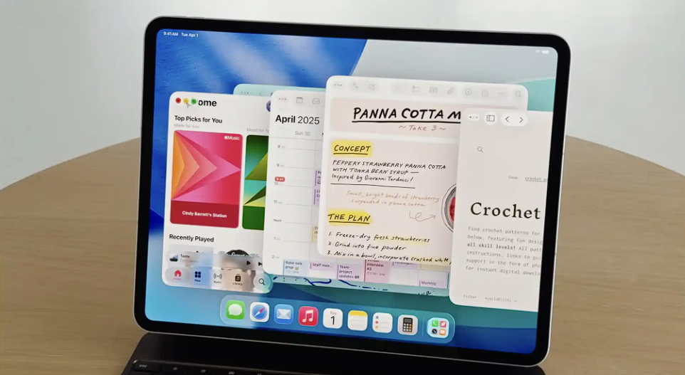 آبل تُطلق iPadOS 26 بتصميم حديث ونظام نوافذ مبتكر خلال WWDC 25